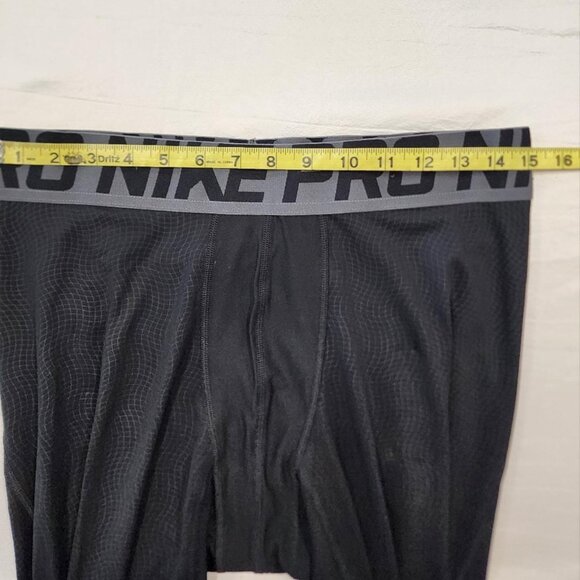 Nike Pro Men's Black Grey Dry Fit Athletic Compression Workout Pants, sz XLarge - Picture 5 of 8